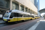 Dallas, Downtown, Strassenbahn DART